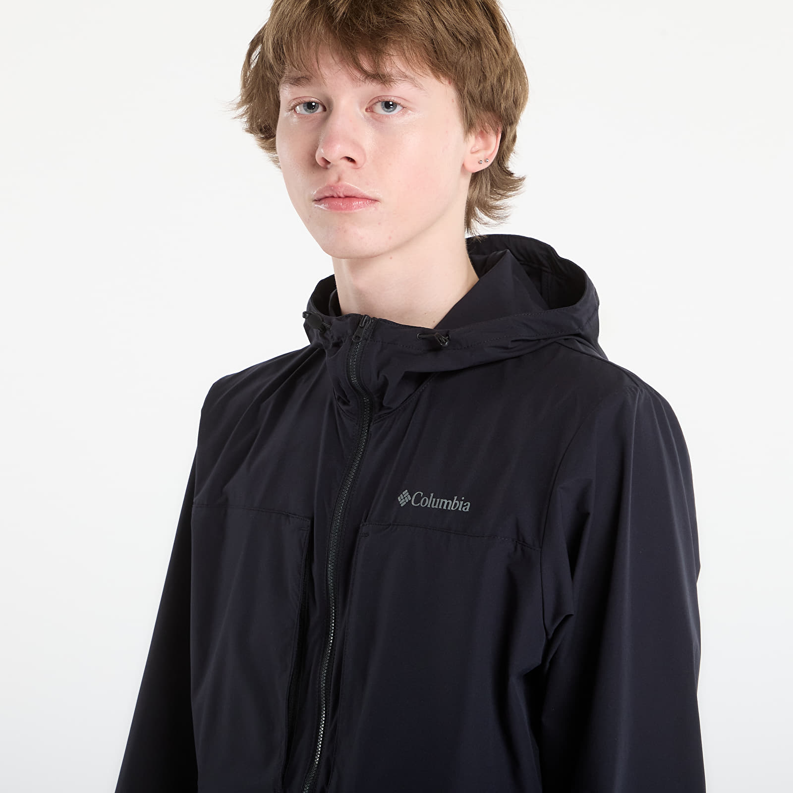 Větrovky Columbia Street Heights™ Hooded Windbreaker Black