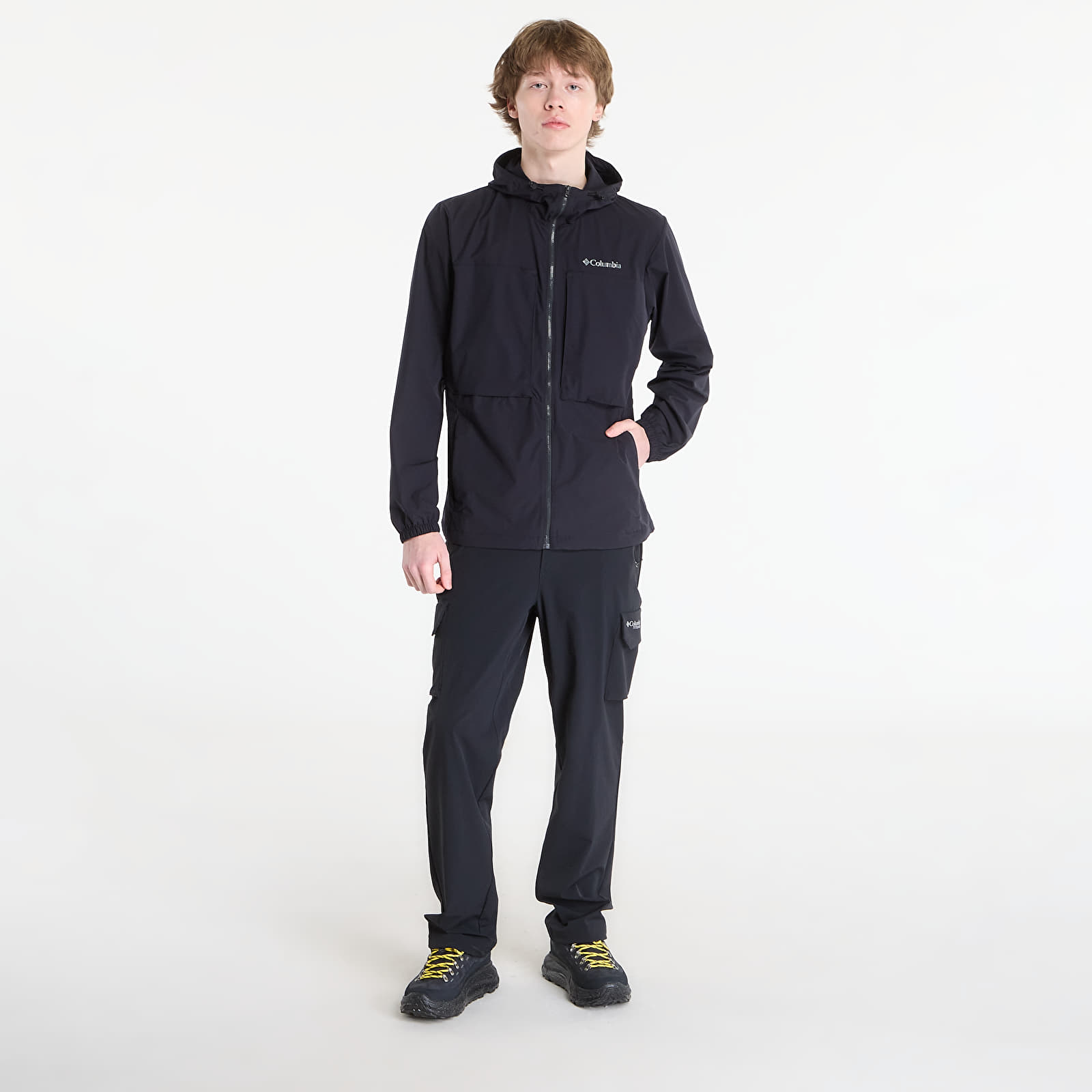 Větrovky Columbia Street Heights™ Hooded Windbreaker Black