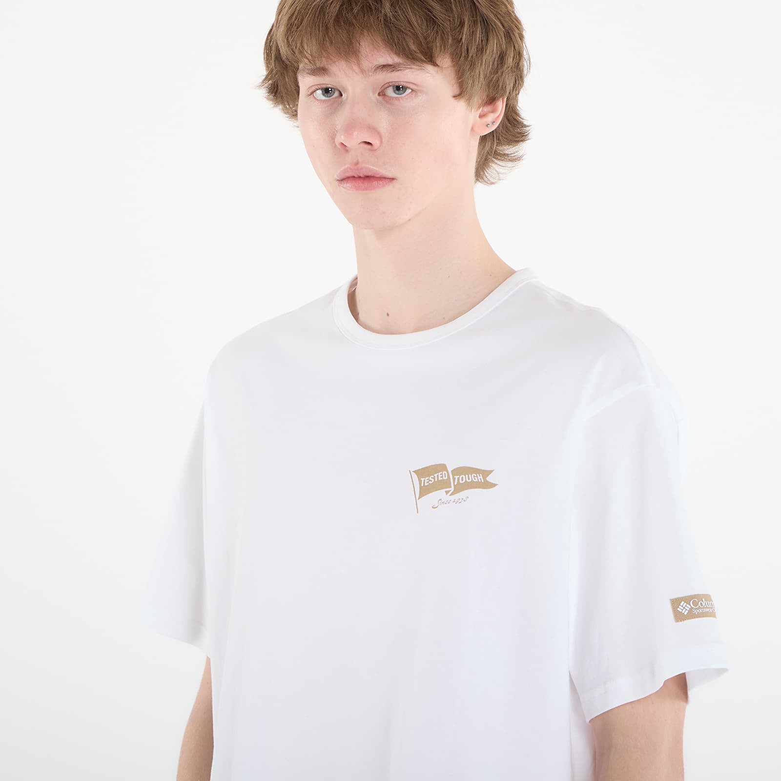 T-shirts Columbia Csc™ Heavyweight Back Graphic T-Shirt White/ Heritage