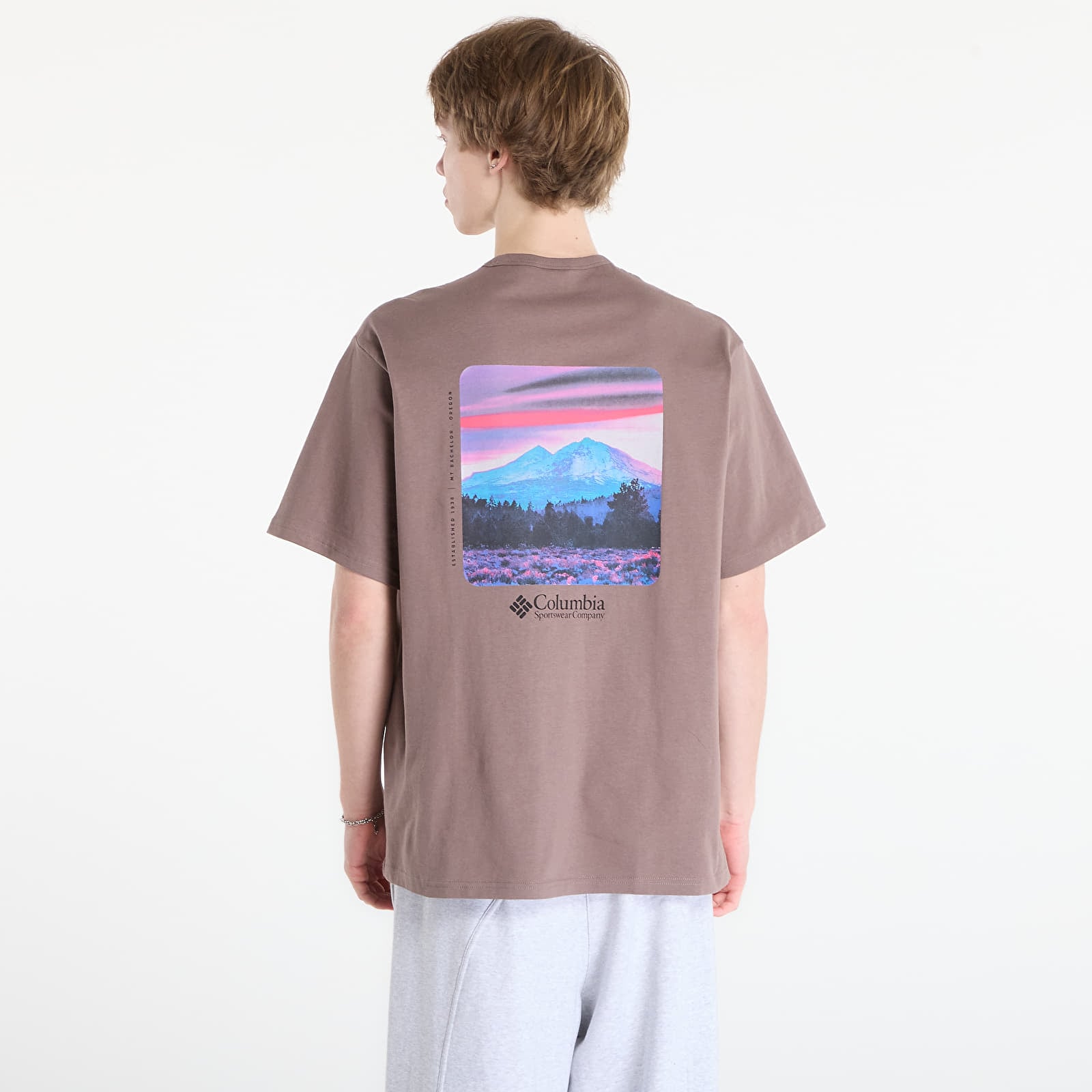 T-shirts Columbia Csc™ Heavyweight Back Graphic T-Shirt Iron/ Photoreal