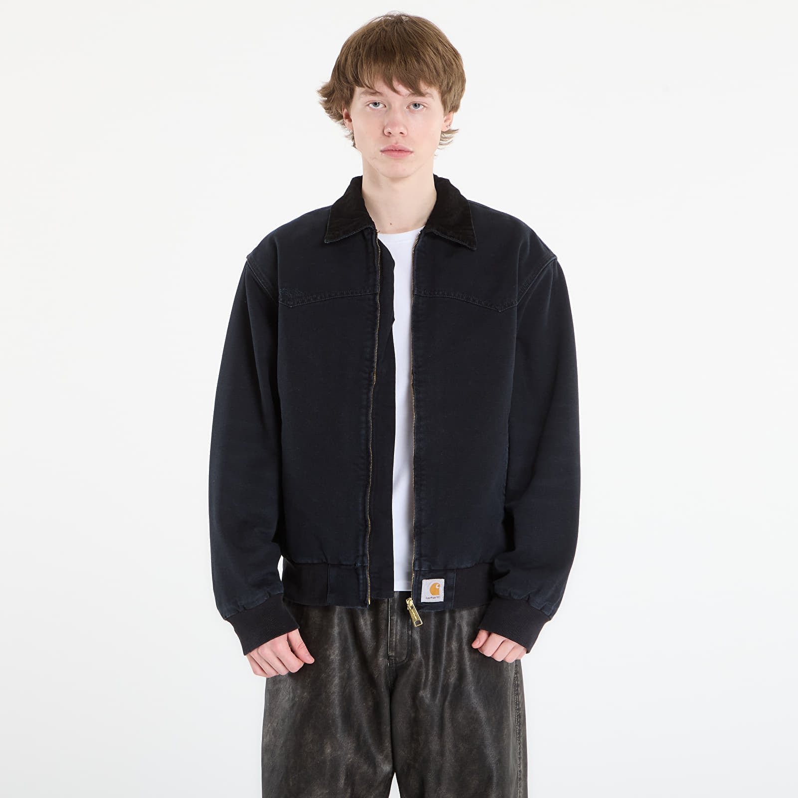 Jakker Carhartt WIP OG Santa Fe Jacket UNISEX Black/ Black