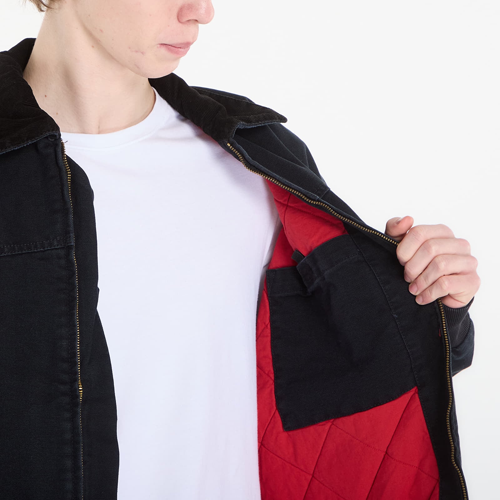 Jakker Carhartt WIP OG Santa Fe Jacket UNISEX Black/ Black