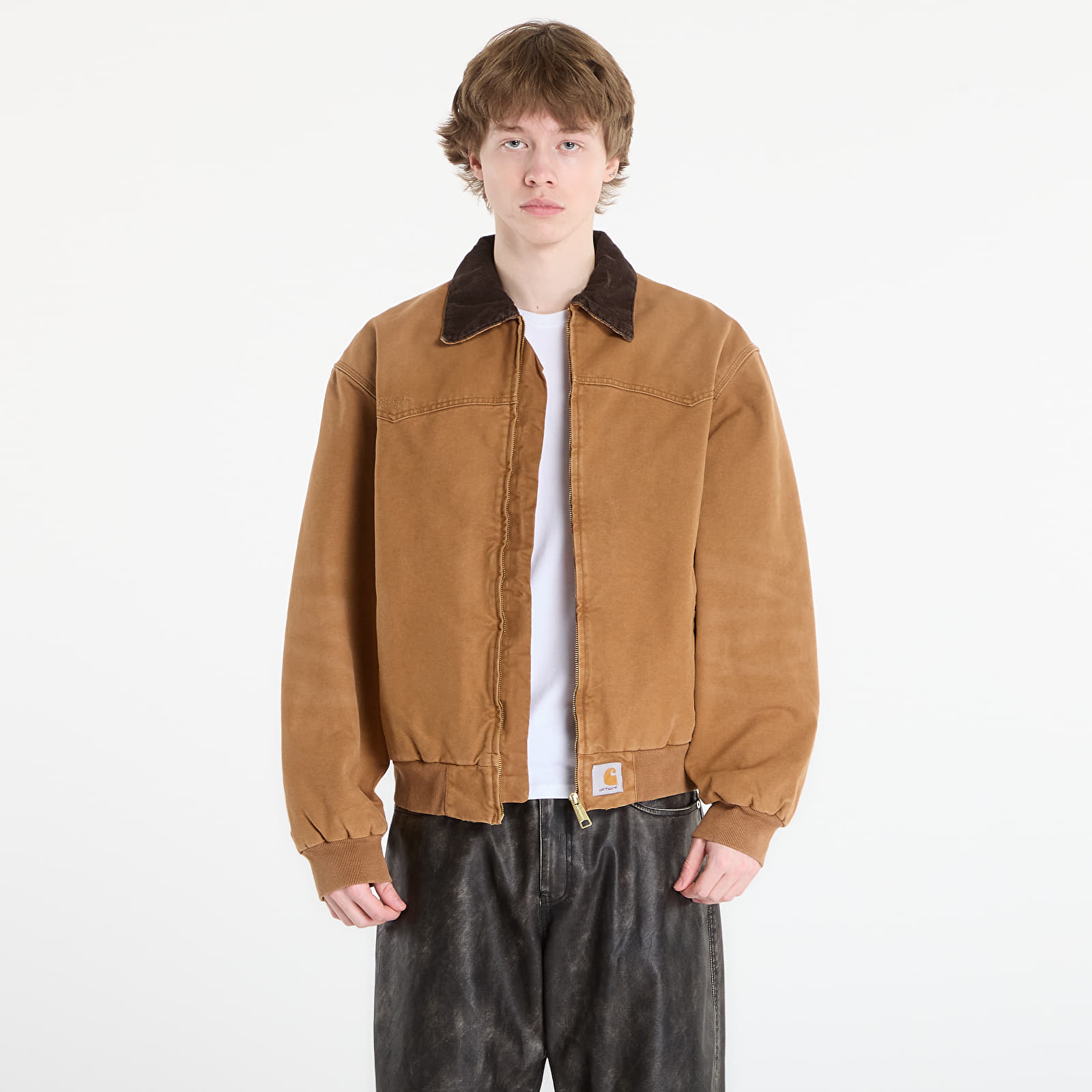 Jachetă Carhartt WIP OG Santa Fe Jacket UNISEX Hamilton Brown/ Tobacco S