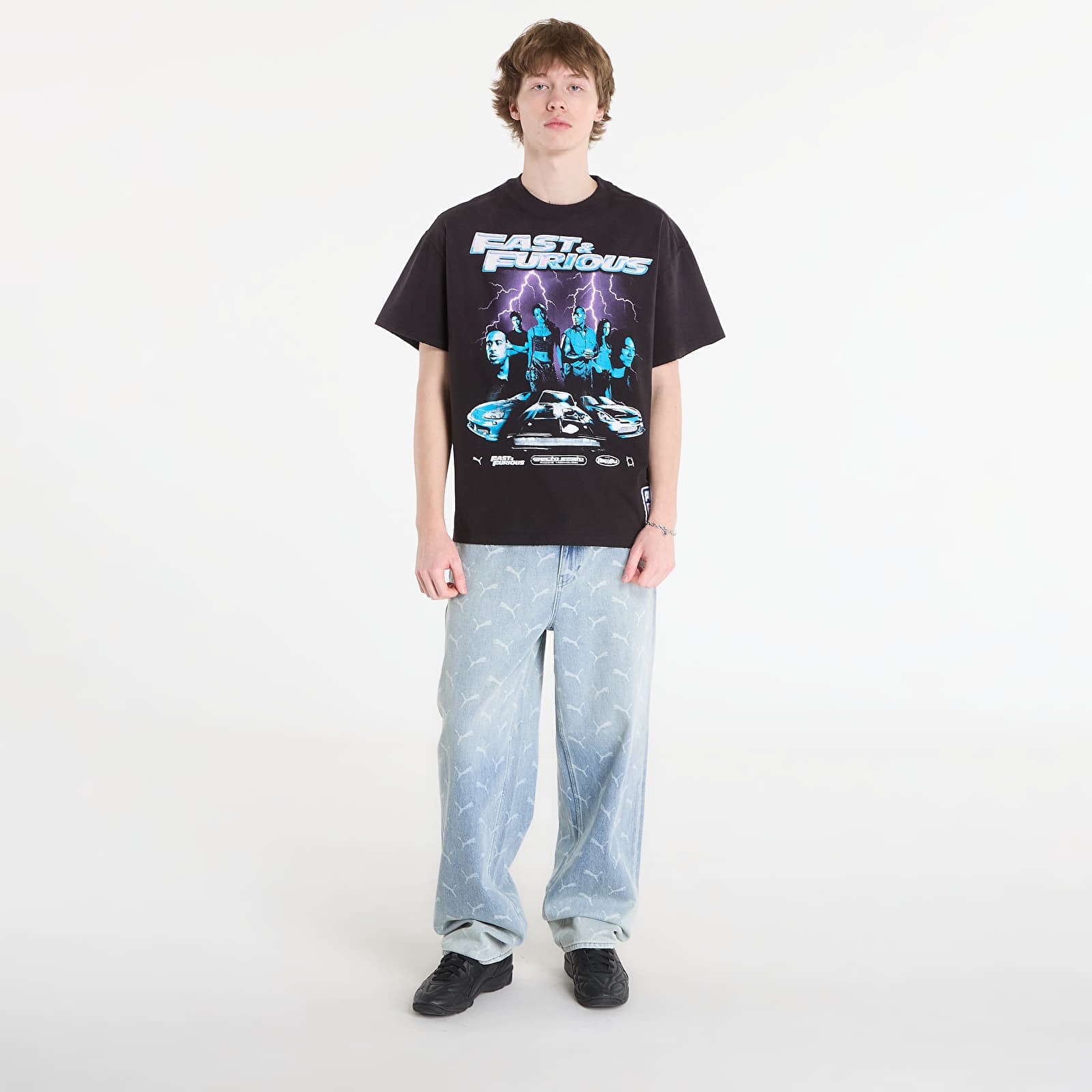 T-shirts Puma x Fast & Furious Tee Ii Puma Black/ Puma White