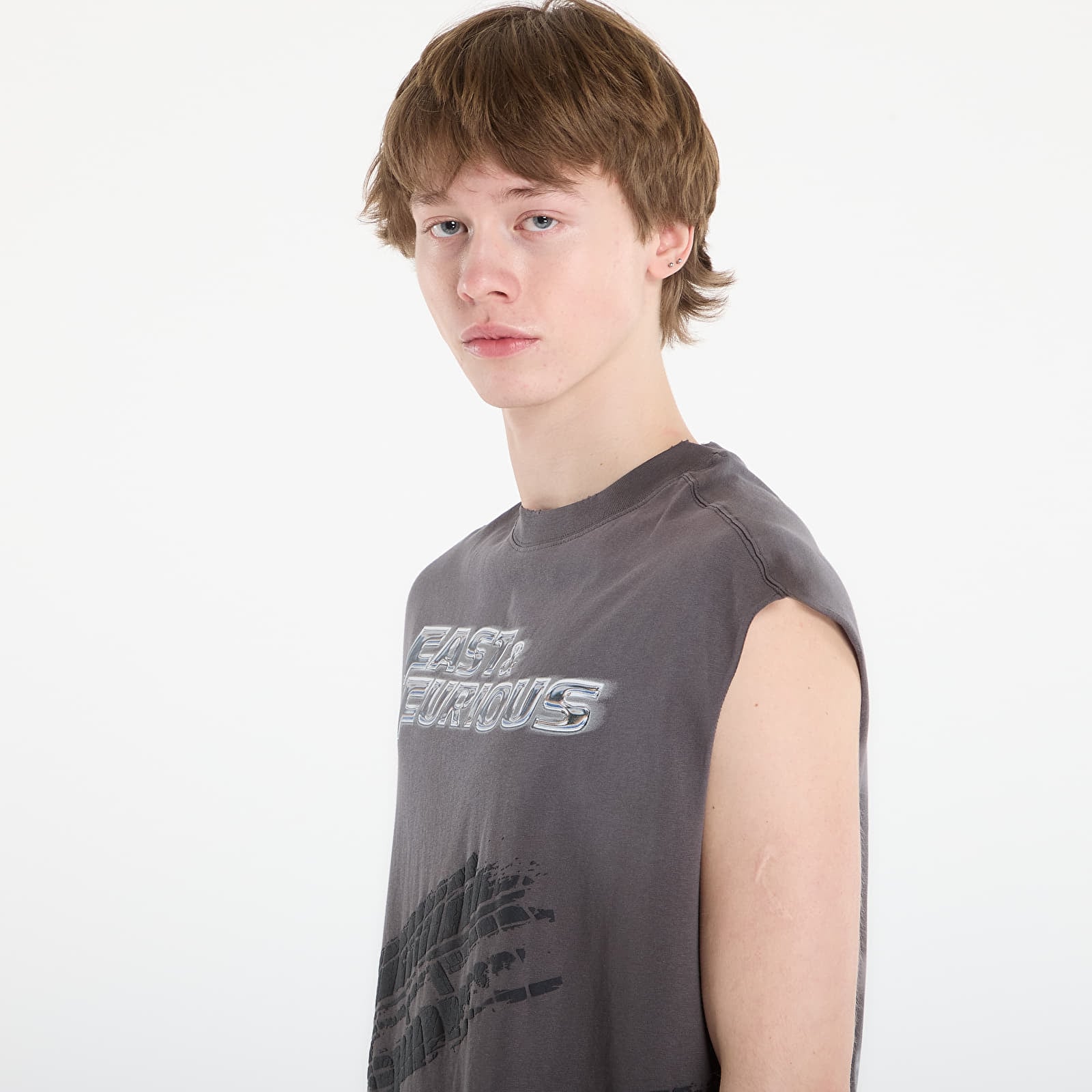 Magliette Puma x Fast & Furious Cutoff Dusky Gray