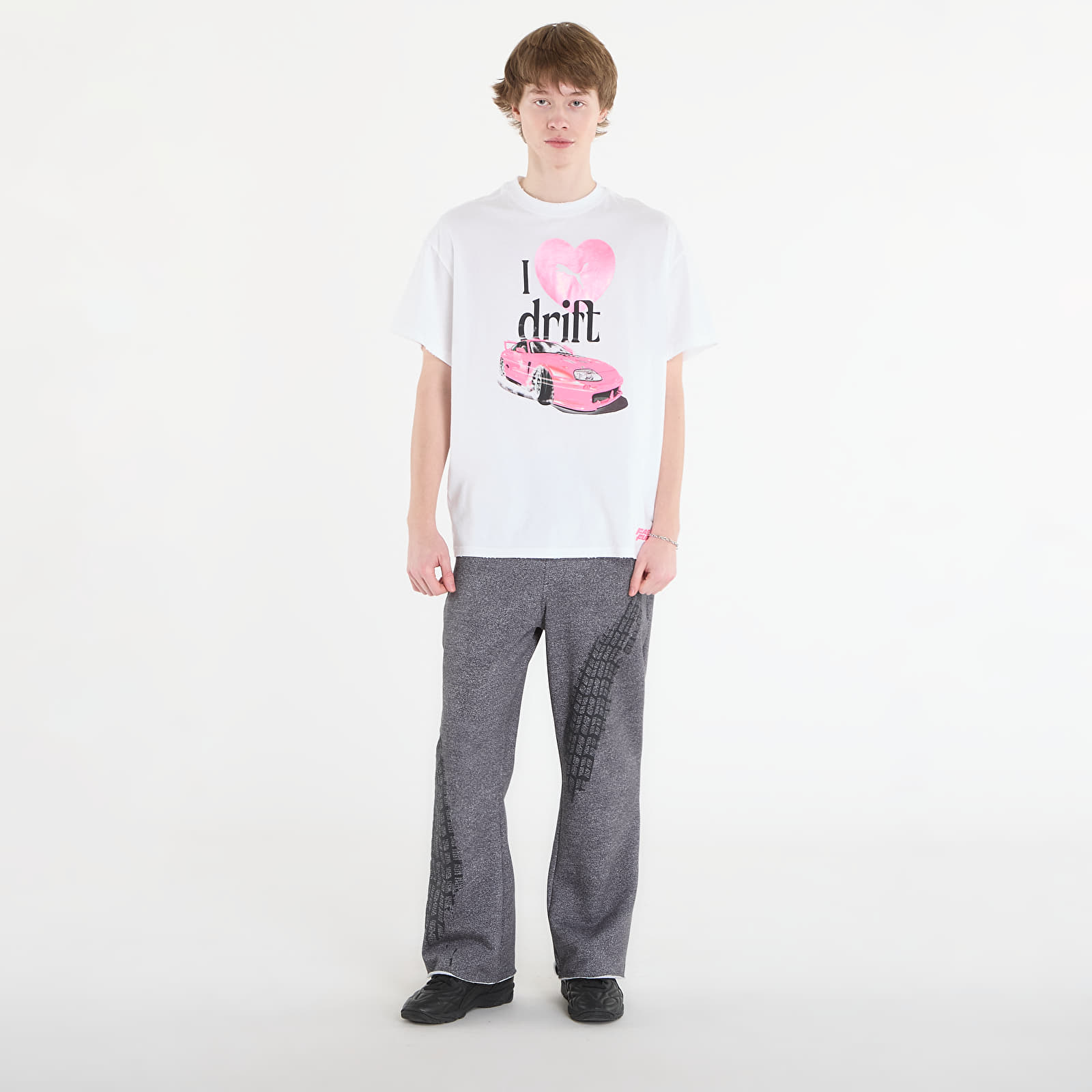 Trenirka hlače Puma x Fast & Furious Sweats Flat Mid Gray