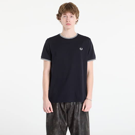 T-shirt FRED PERRY Twin Tipped T-Shirt Navy