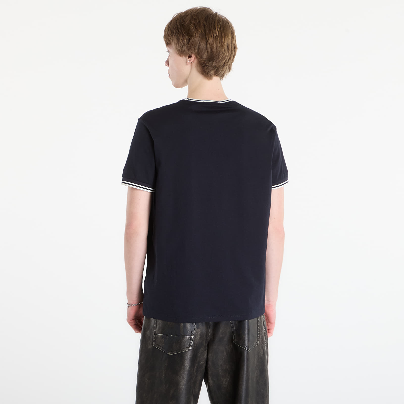 T-shirts FRED PERRY Twin Tipped T-Shirt Navy