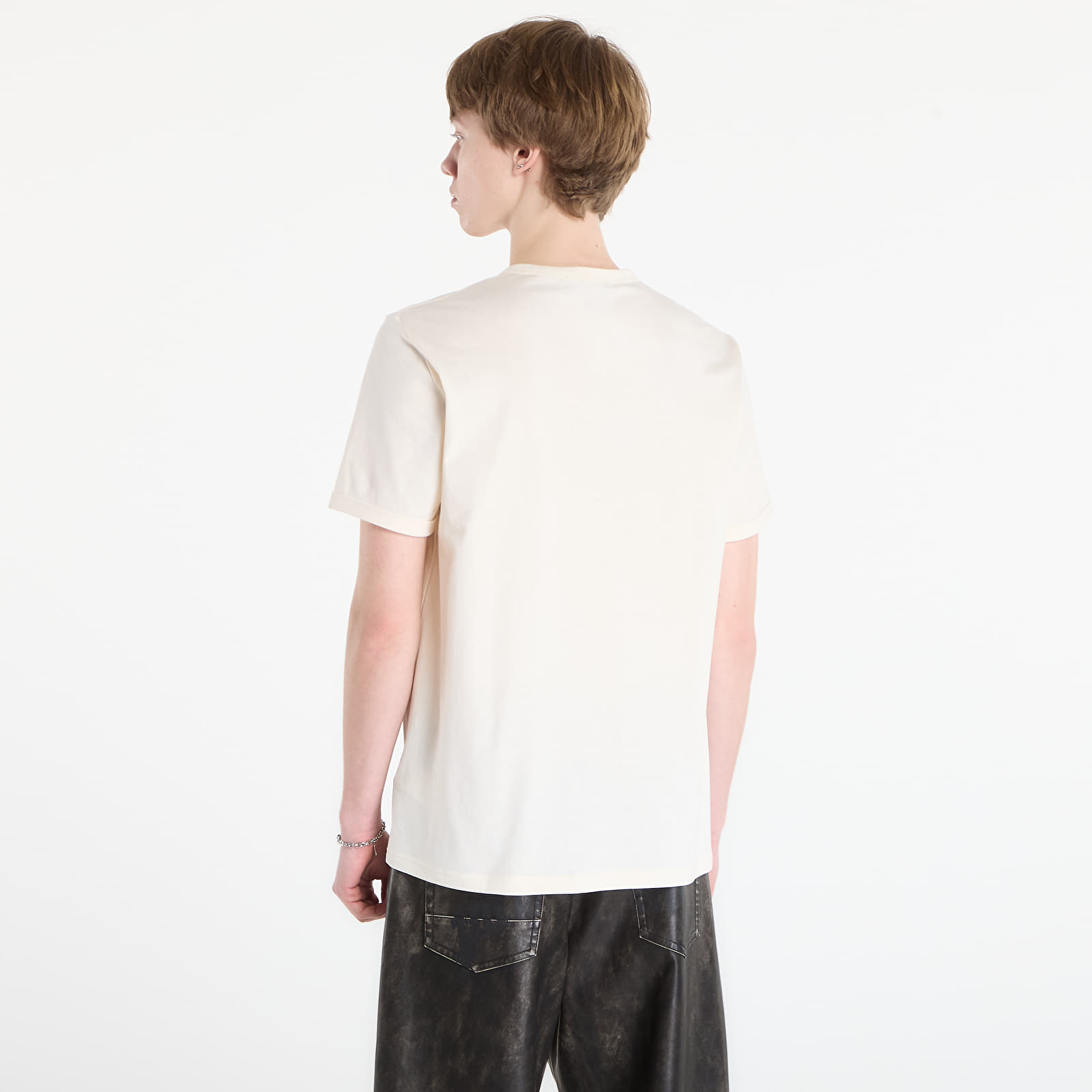   Μπλούζες FRED PERRY Ringer T-Shirt Ecru