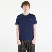 FRED PERRY Twin Tipped T-Shirt Tnsbl/ Snwht/ Dpmt