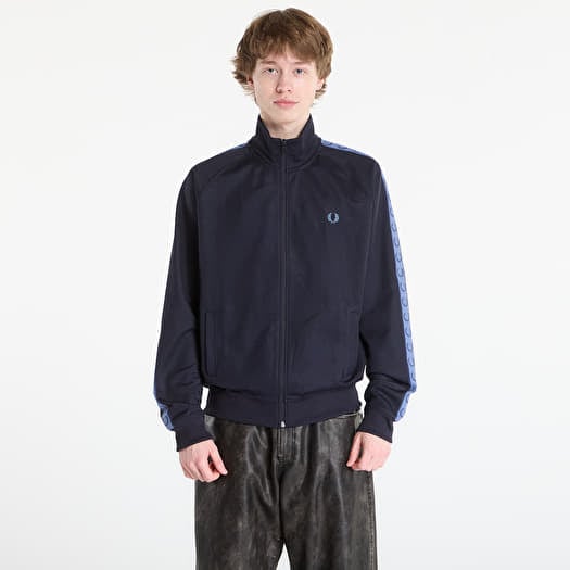 Hoodica FRED PERRY Contrast Tape Track Jacket Nvy/ Acebl/ Tnsbl