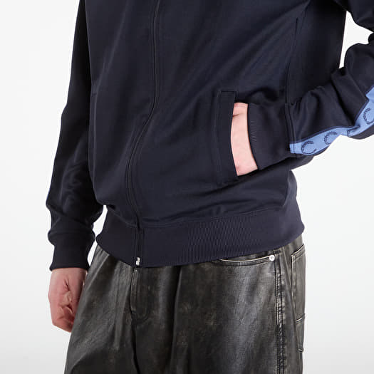 FRED PERRY Contrast Tape Track Jacket Nvy/ Acebl/ Tnsbl | Footshop