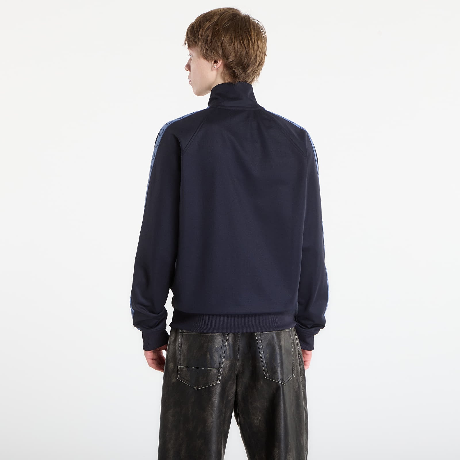 Dukserice FRED PERRY Contrast Tape Track Jacket Nvy/ Acebl/ Tnsbl