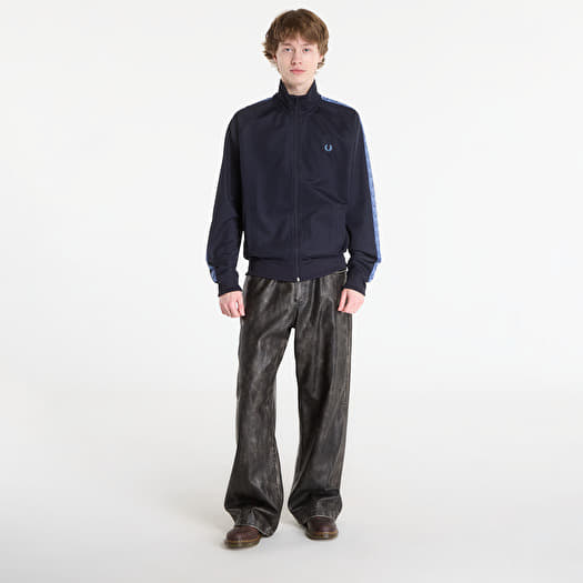 FRED PERRY Contrast Tape Track Jacket Nvy/ Acebl/ Tnsbl | Footshop