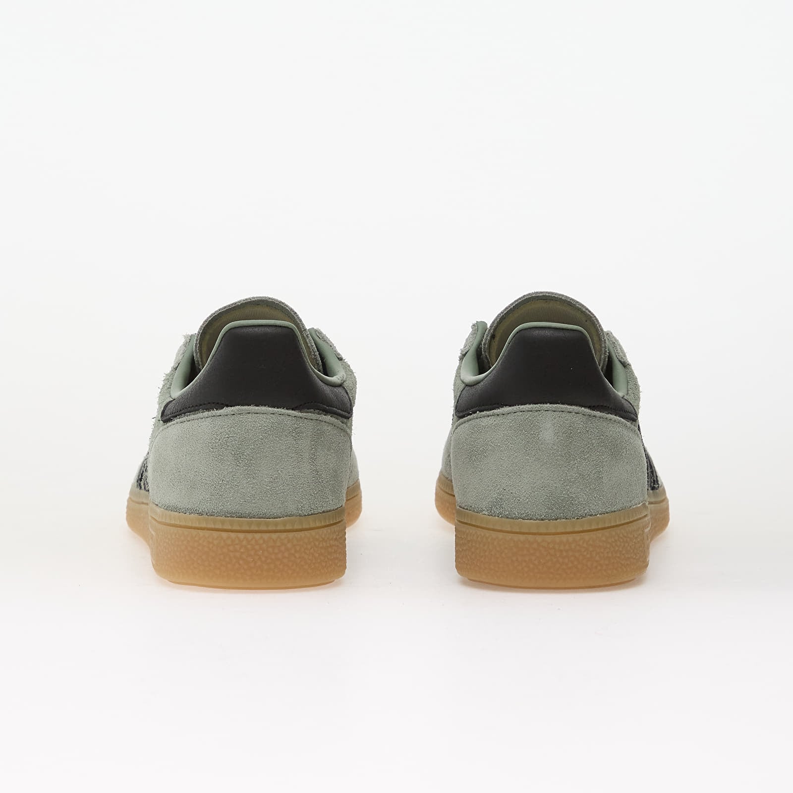 Мужская обувь adidas Handball Spezial Silver Green/ Core Black/ Gum4