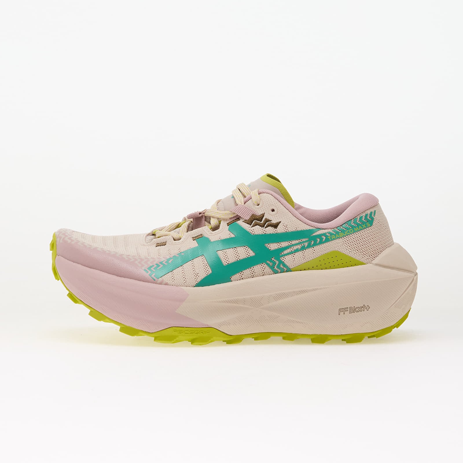 Scarpe donna Asics Trabuco Max 5 Mineral Beige/ Aurora Green