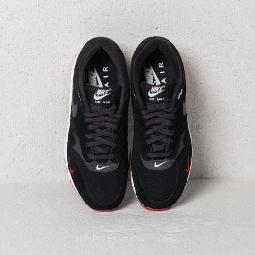 Air max 1 deals premium black oil grey