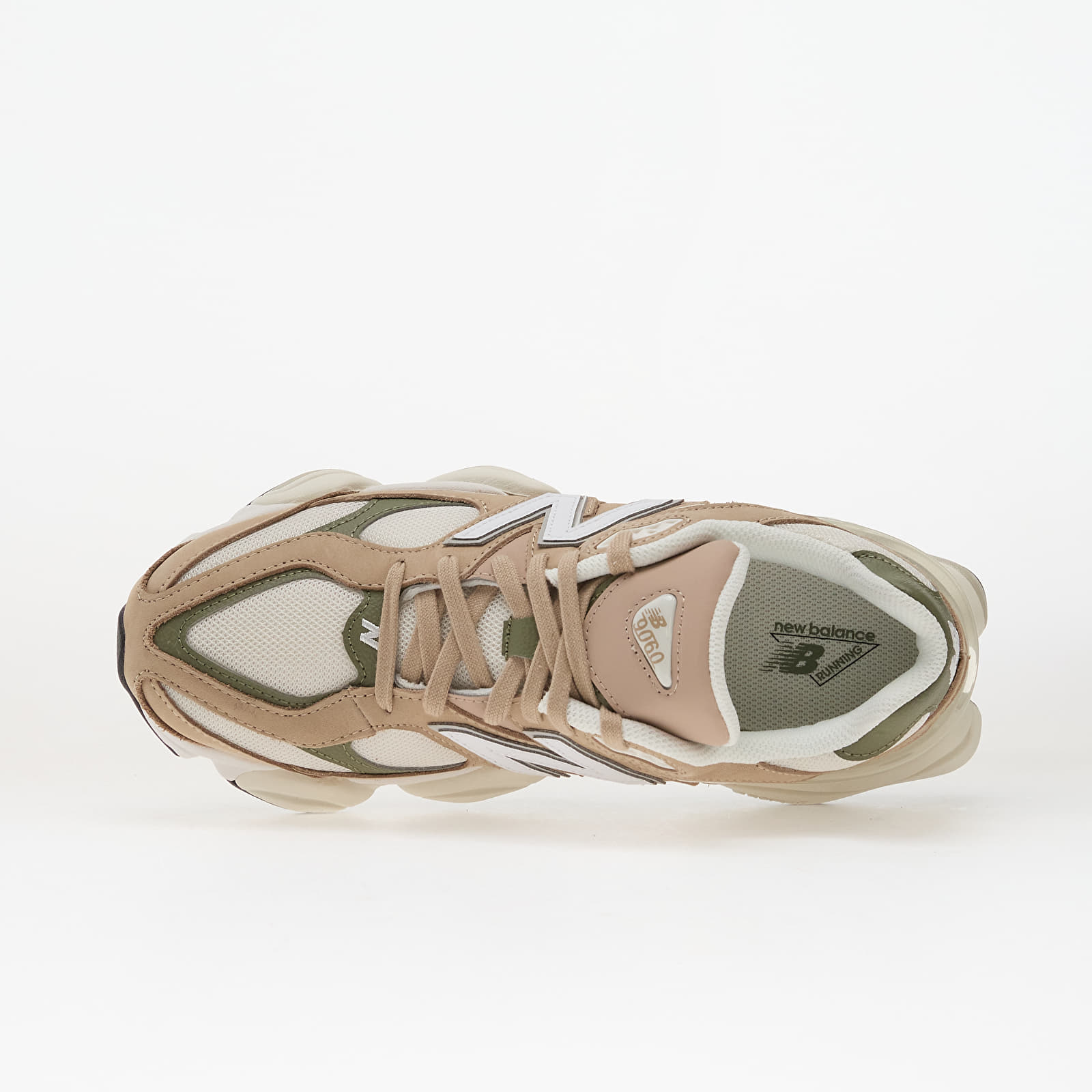 Sapatos de homem New Balance 9060 Mindful Grey/ Dark Olivine