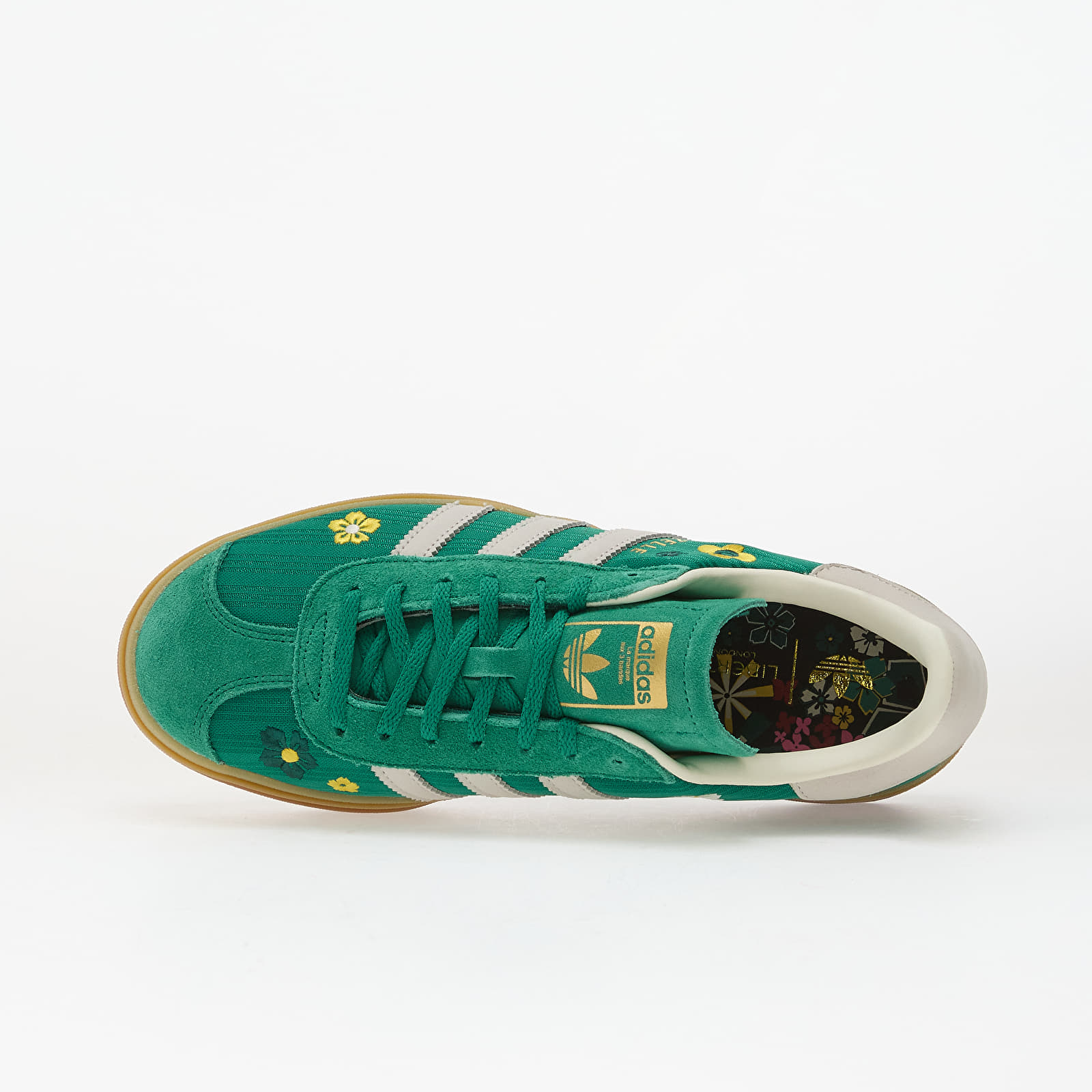 Dámské tenisky a boty adidas Gazelle Bold Bold Green/ Off White/ Eqt Yellow