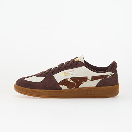 Puma Palermo Cow Wns Warm White-Chocolate Brown-Gum