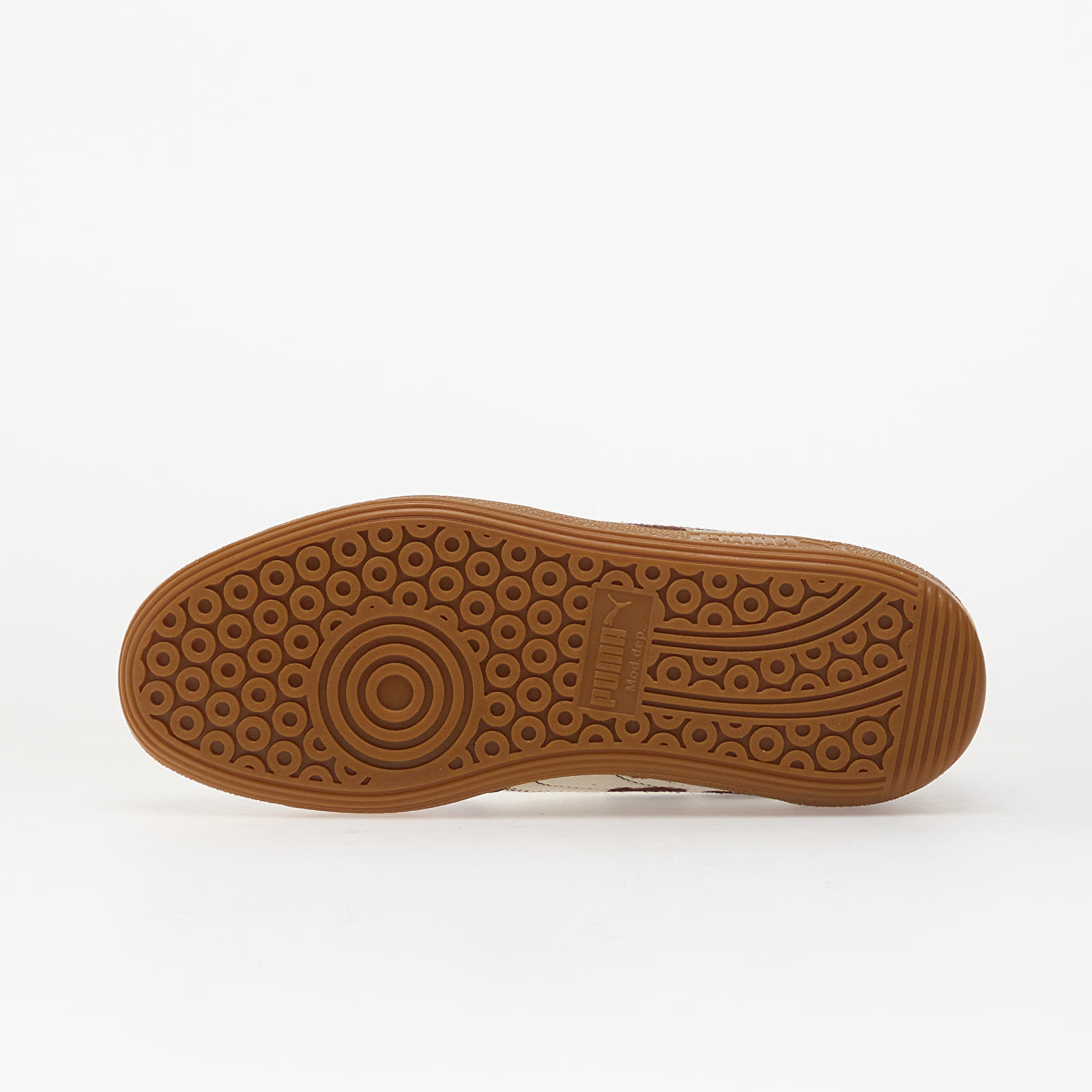 Damen Sneaker und Schuhe Puma Palermo Cow Wns Warm White-Chocolate Brown-Gum