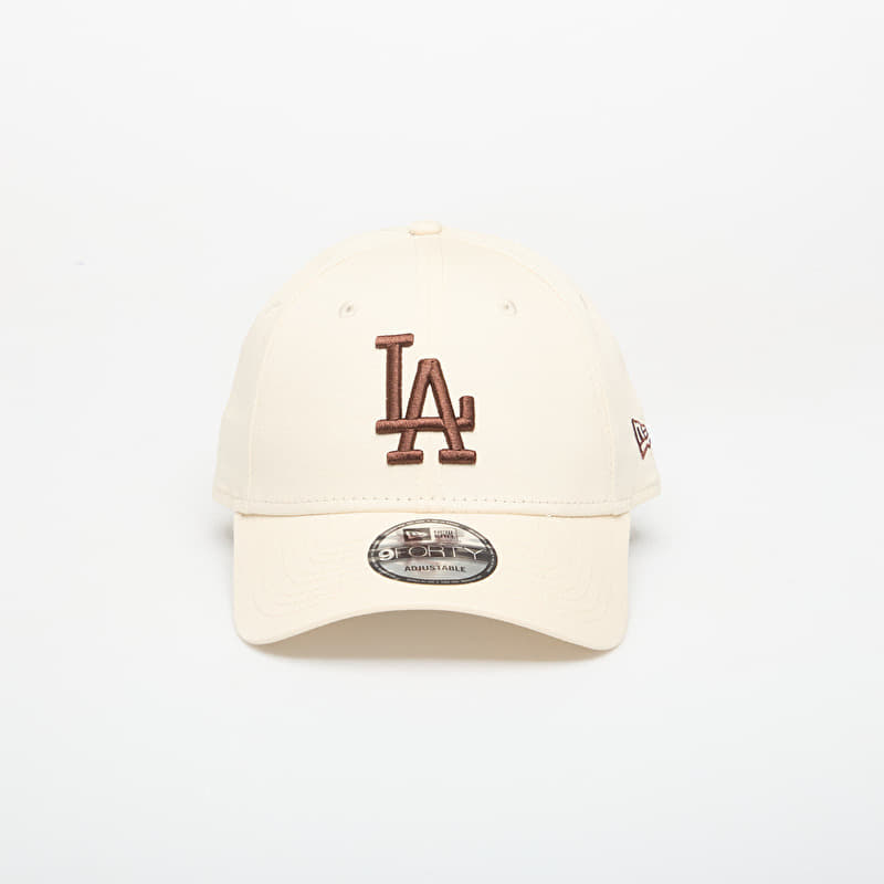 New Era 9FORTY MLB League Essential Los Angeles Dodgers Beige