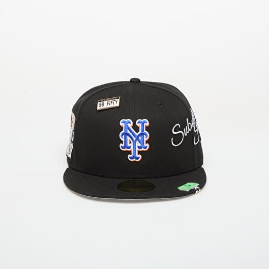 Hette New Era 59FIFTY MLB Img Subway Series 5 New York Mets Black