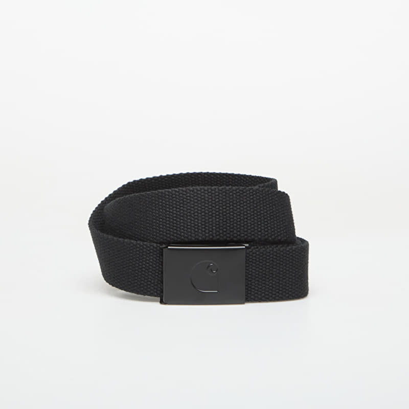 Vöö Carhartt WIP C-Logo Belt Tonal Black/ White
