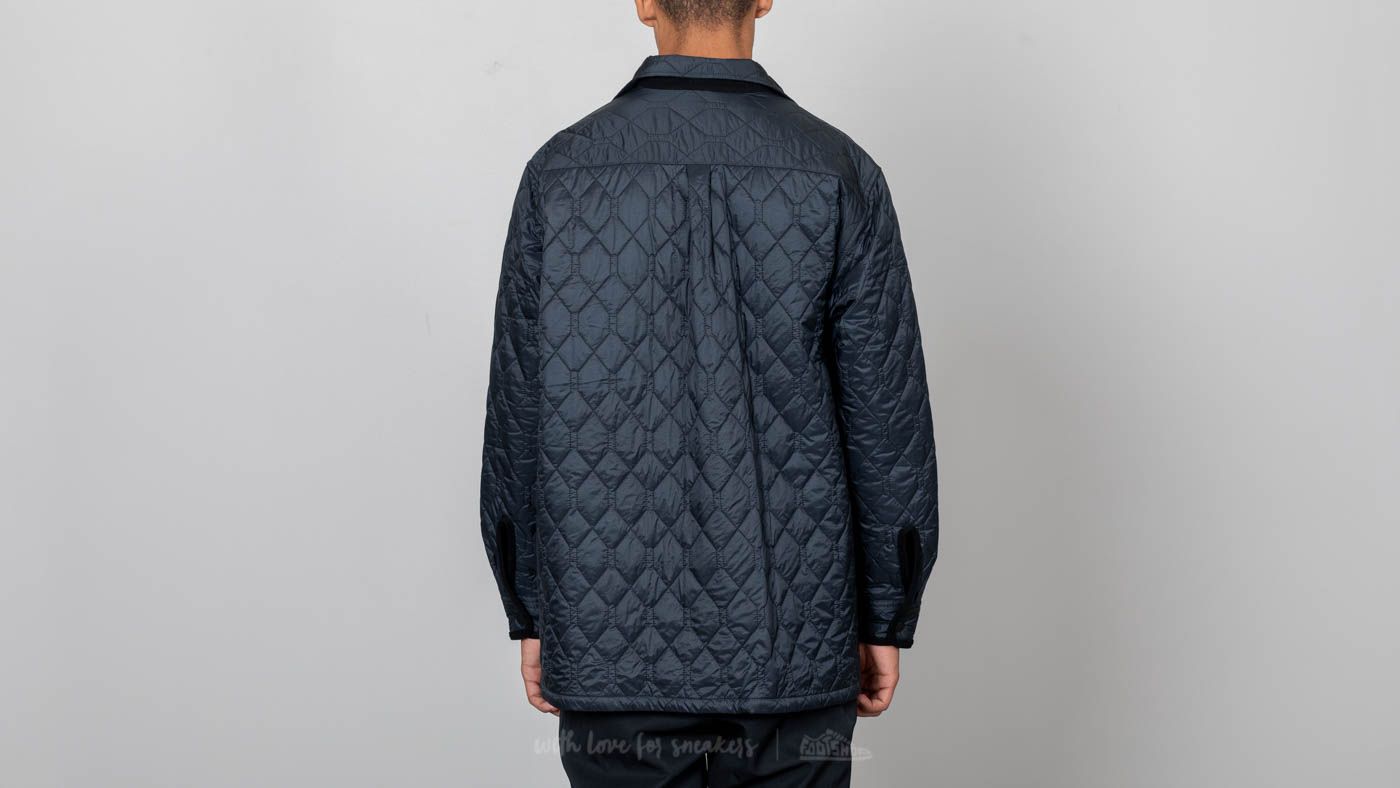 Jakker Y-3 AOP Quilted Shirt Night Grey/ Black