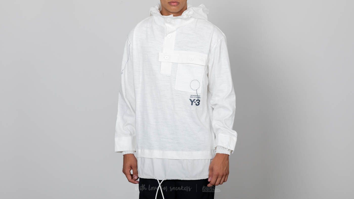 Sweatshirts Y-3 Sashiko Layered Hoodie Core White
