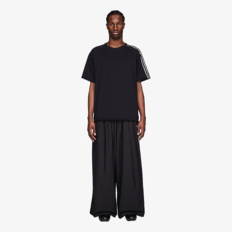 Y-3 Raw Edge 3 Stripes Wide Tracksuit Bottoms Black