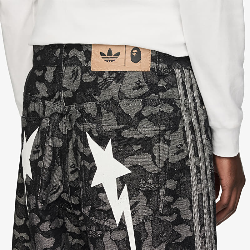 adidas Shark Denim Jorts Bape Black | Footshop