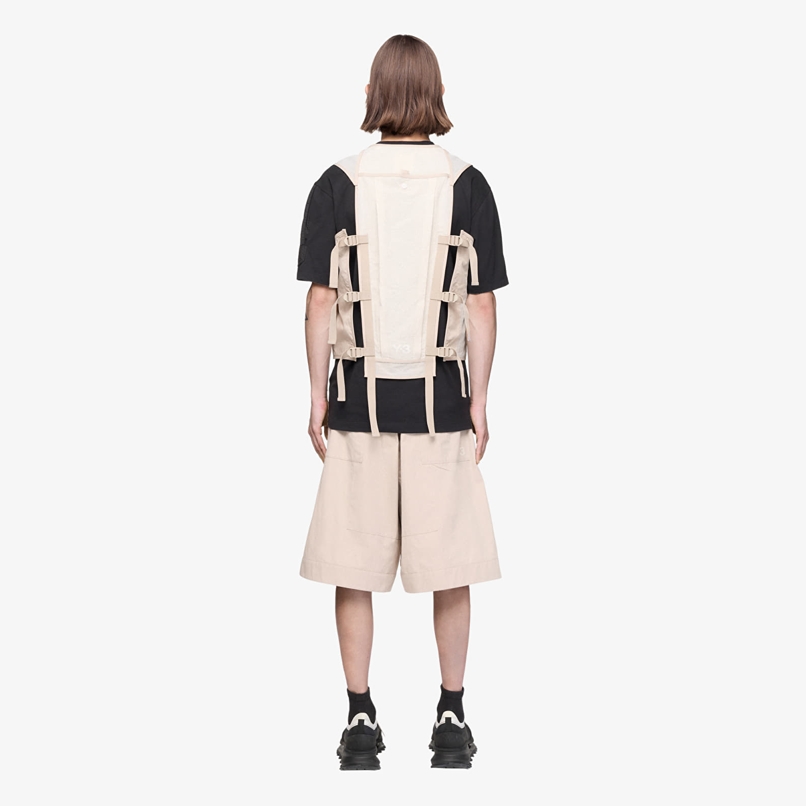 Liivit Y-3 Aop Nylon Shorts Light Brown