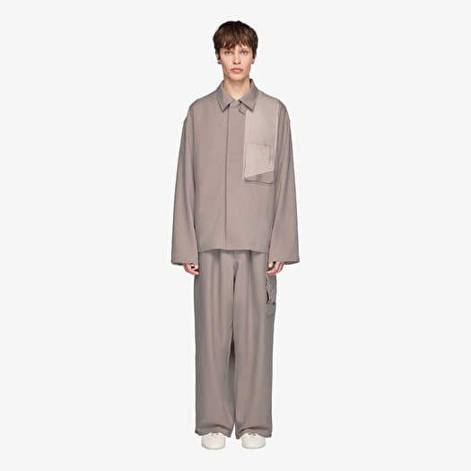 Y-3 Sport Uniform Straight Trousers Light Brown/ Black