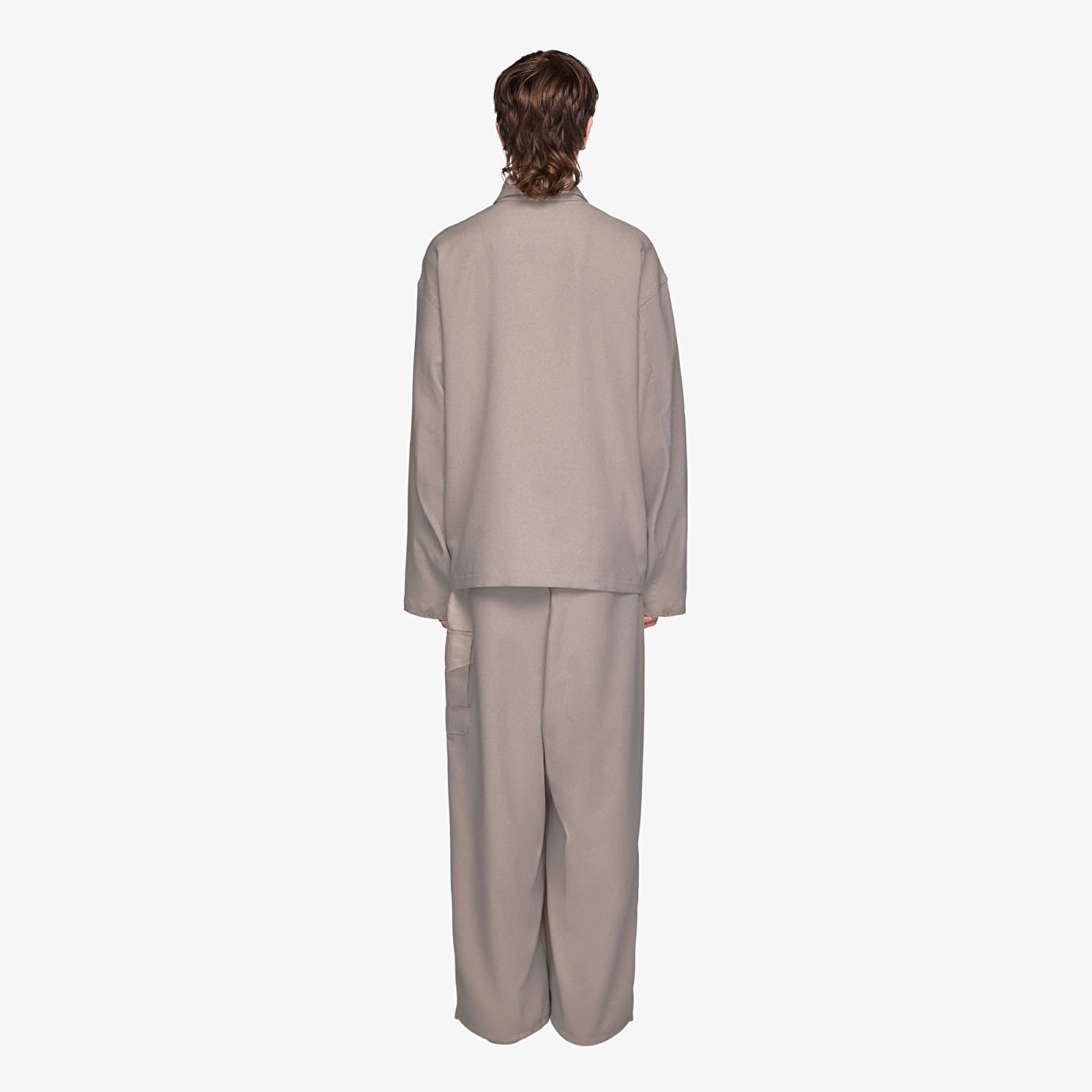 Spodnie Y-3 Sport Uniform Straight Trousers Light Brown/ Black