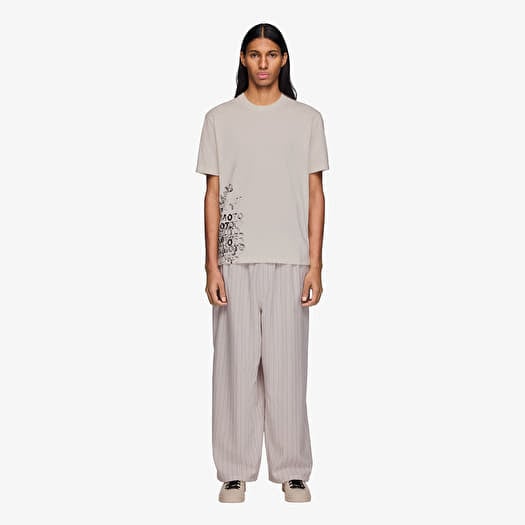 Y-3 Sport Uniform Pinstripe Track Trousers Chalk Pearl