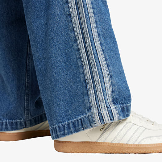 Men's trousers adidas Firebird Adicolor Denim Pants Medium Blue