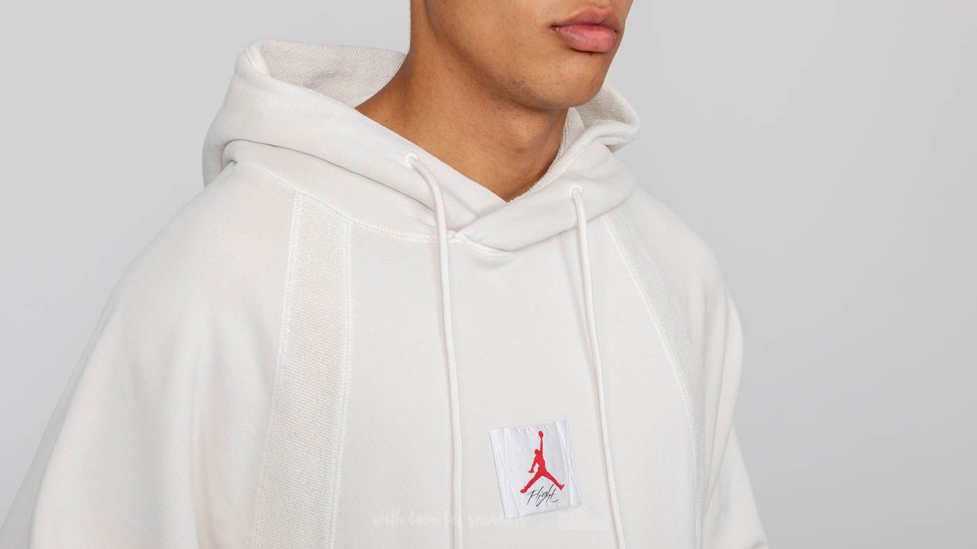 Hoodies and sweatshirts Jordan Sportswear Wings Washed Fleece Pullover Light Bone Footshop