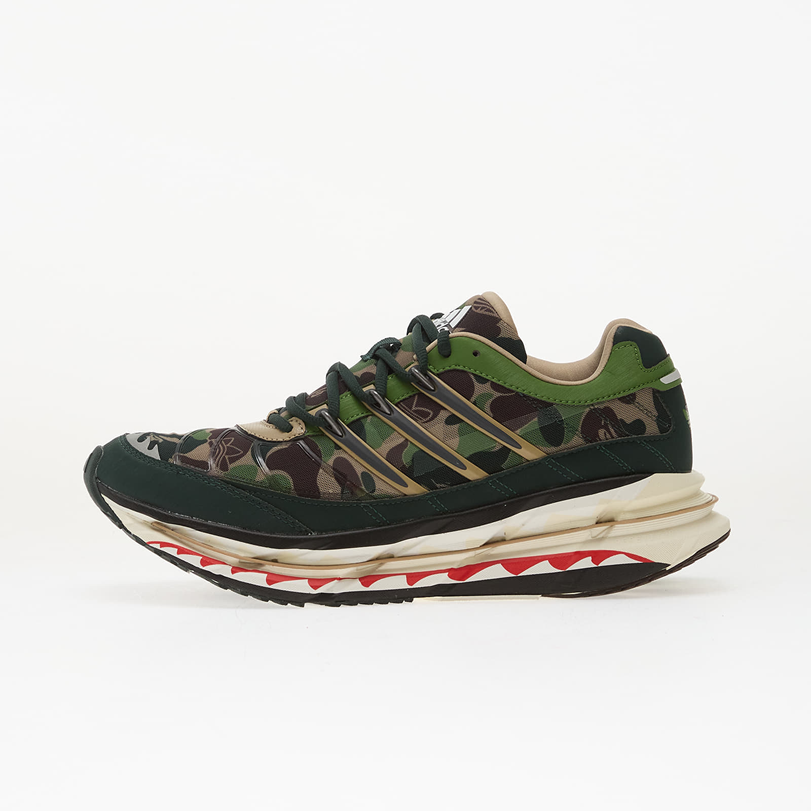 Сникърси adidas x BAPE Adistar HRMY Hemp/ Iron Met./ Off White EUR 43 1/3