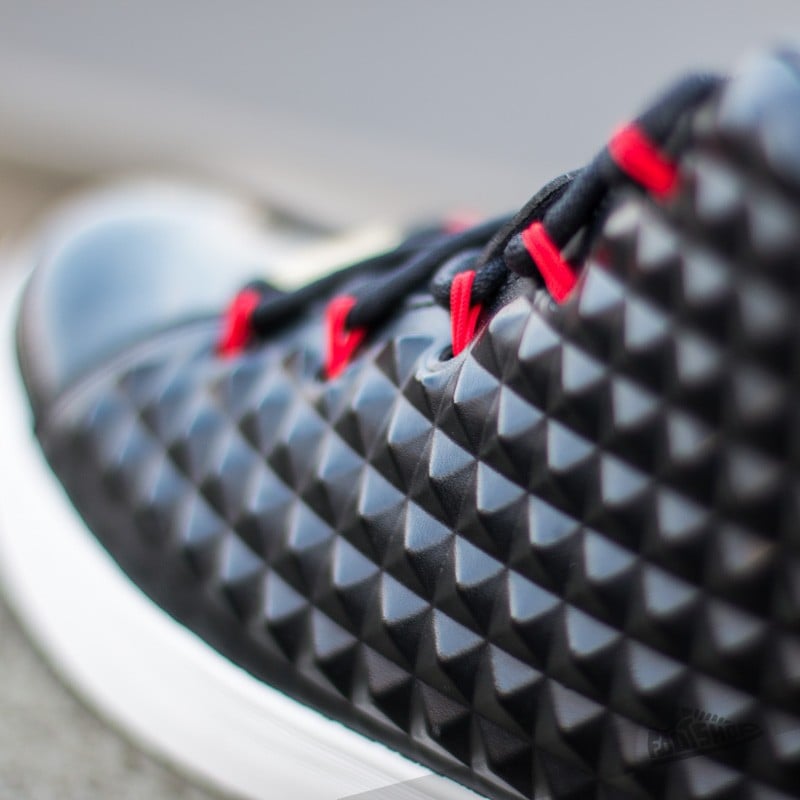 Férfi cipők Nike LeBron XII NSW Lifestyle QS Black/Black-Challenge Red
