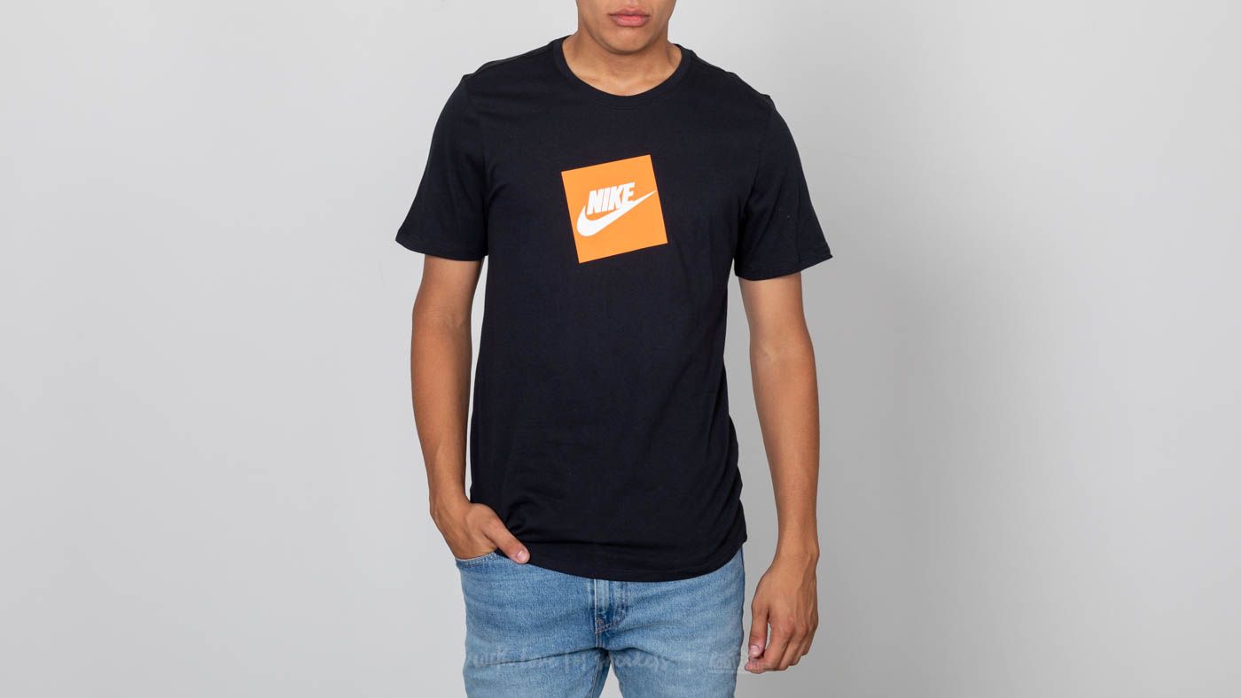 T-shirts Nike Sportswear Short Sleeve Futura Box Tee Black