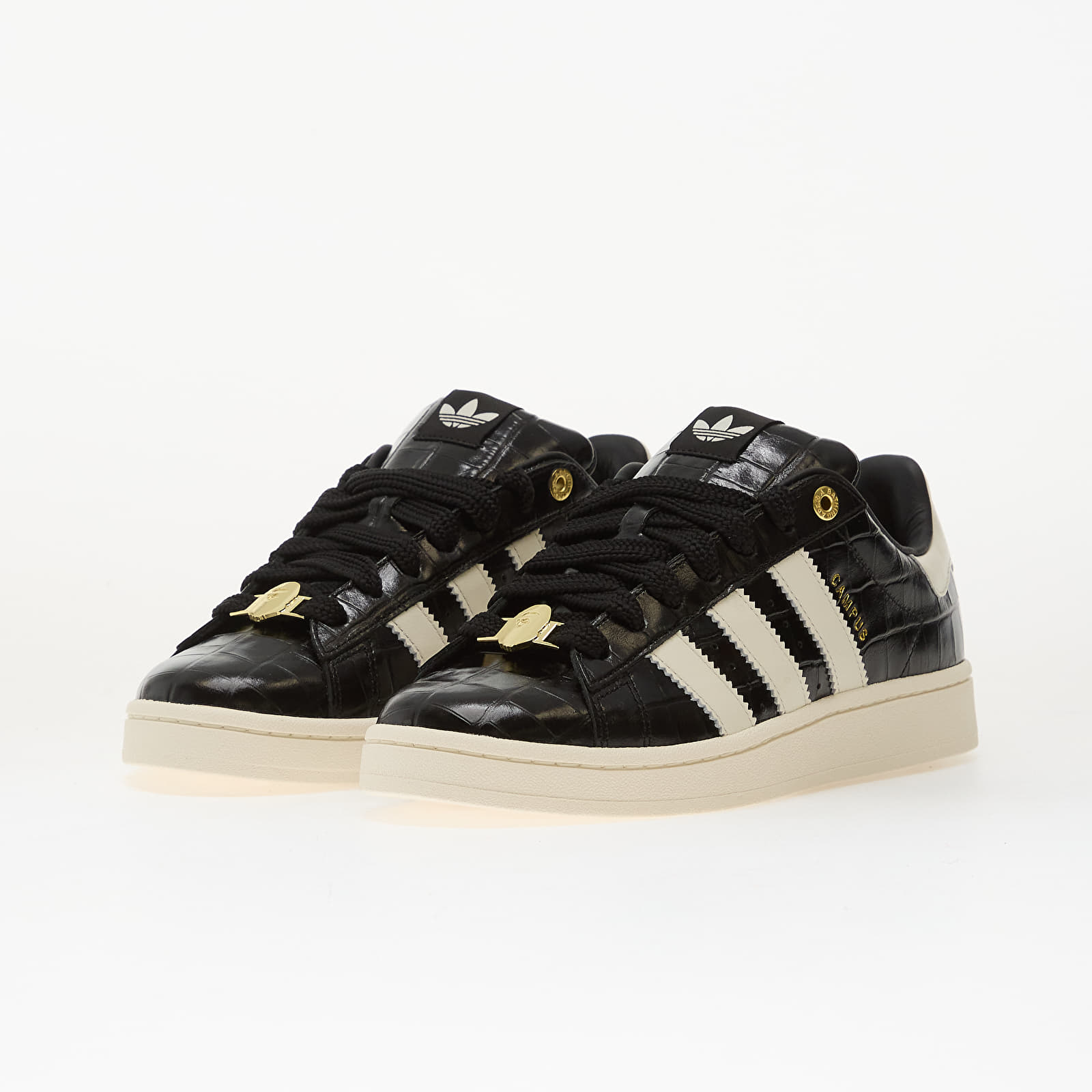 Herren Sneaker und Schuhe adidas x BAPE Campus 00S Core Black/ Off White/ Gold Met.