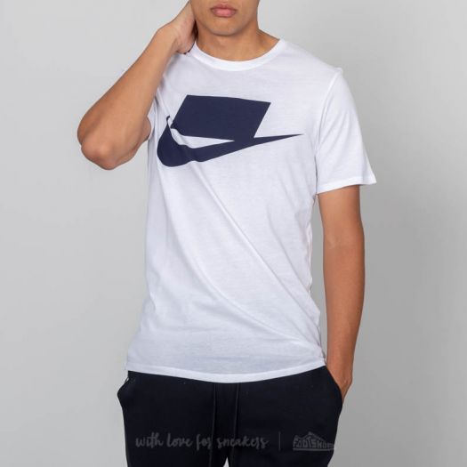 T shirts Nike Sportswear Innovation Tee White Obsidian Footshop