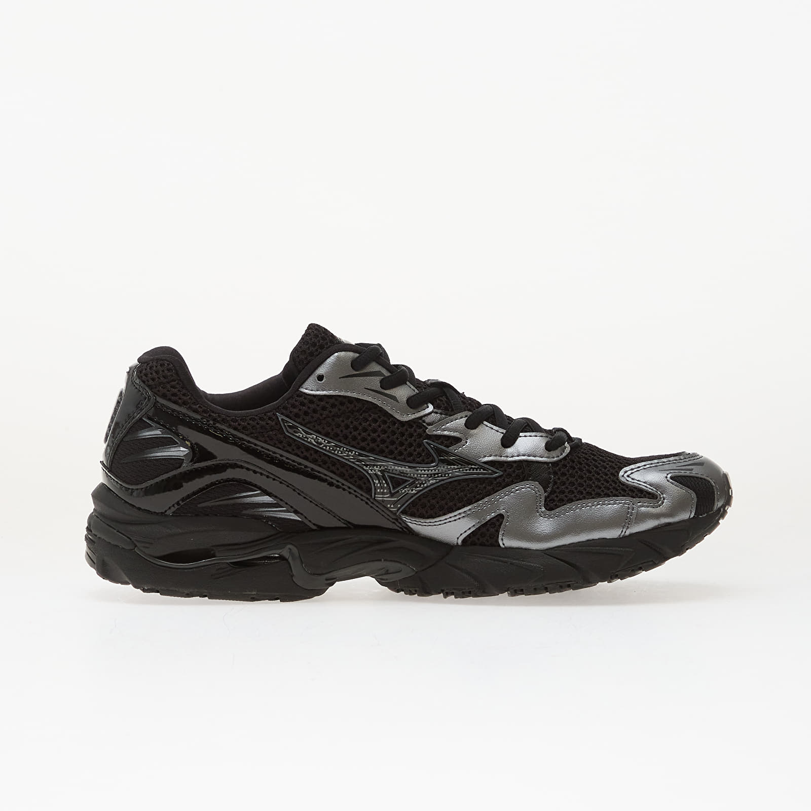 Παπούτσια Mizuno Wave Rider 10 (U) Black/ Black Sand/ Metallic Gray