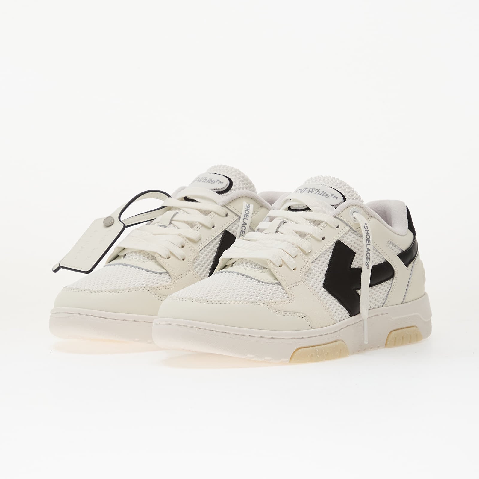 Ανδρικά παπούτσια Off-White M Slim Out Of Office White/ Black