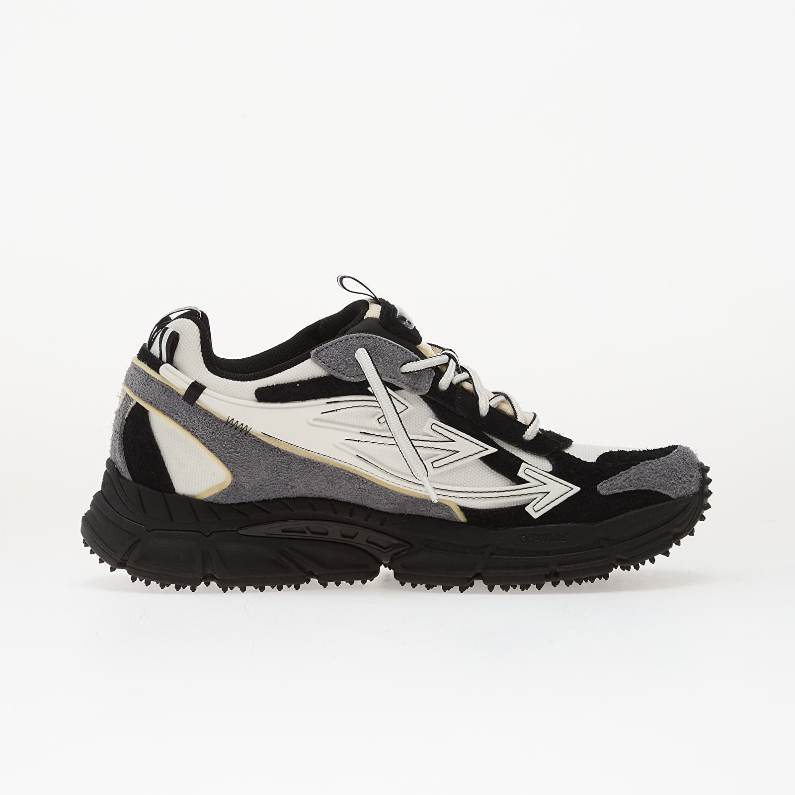 Ανδρικά παπούτσια Off-White M Be Right Back Suede White/ Black