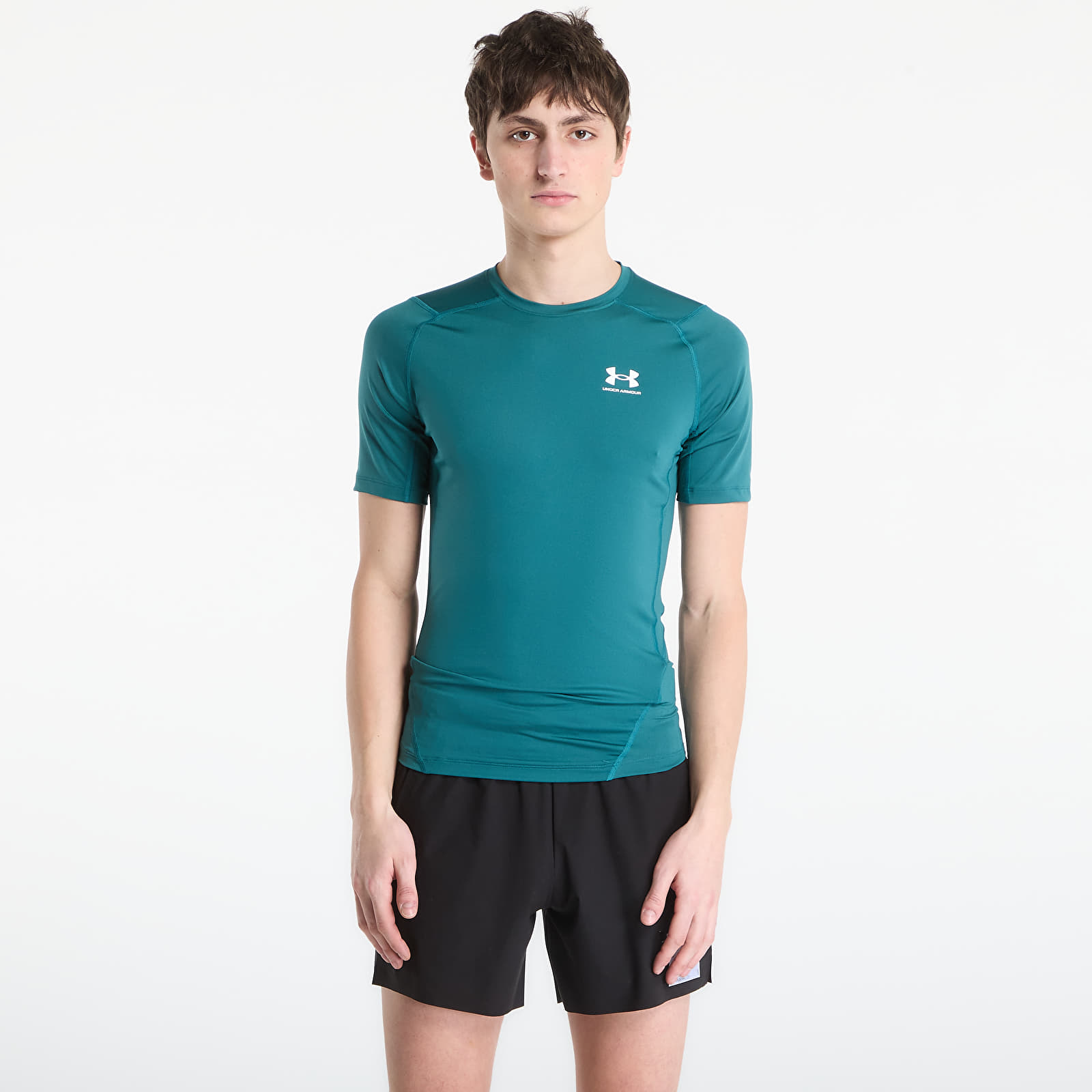 T-paidat Under Armour HG Armour Comp SS Tee Green