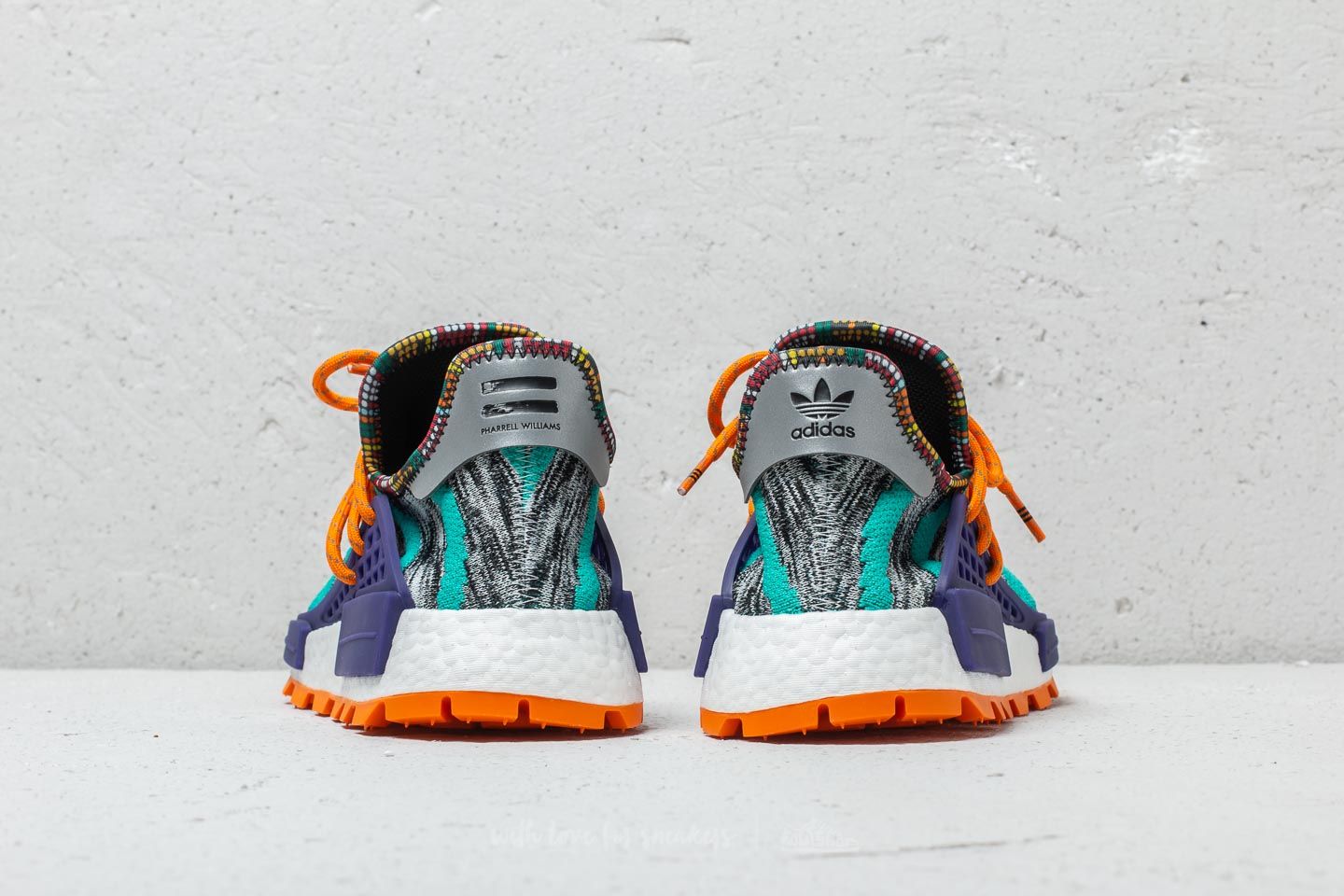 Herresko adidas x Pharrell Williams Afro Hu NMD Hi-Res Aqua/ Core Black/ Supplier Colour