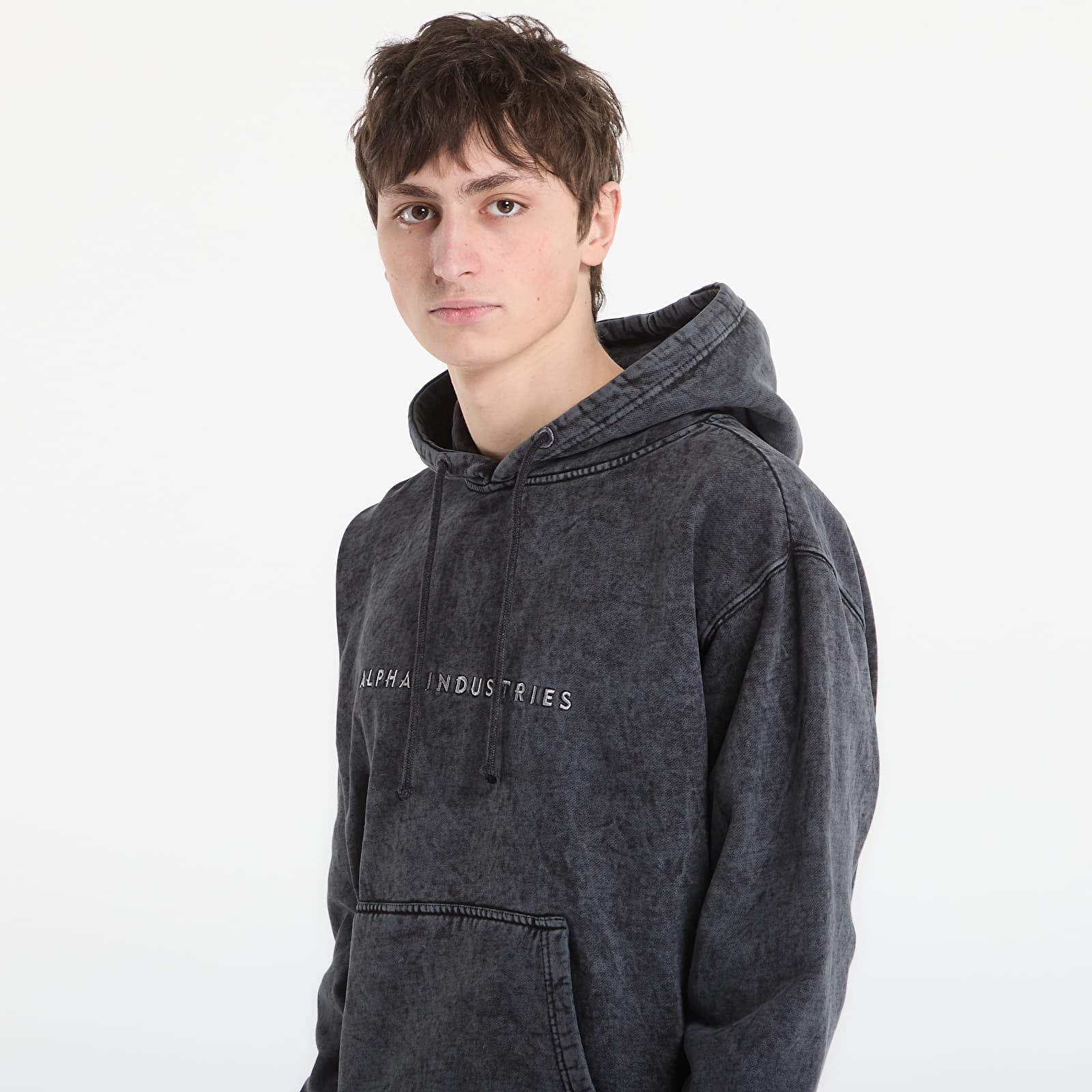 Hoodies and sweatshirts Alpha Industries Acid Logo Hoodie Black