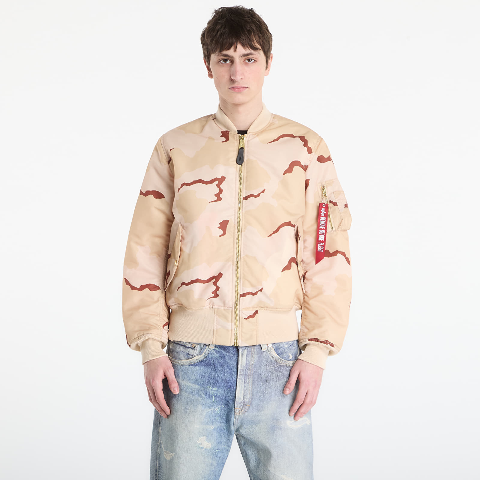 Bomber Alpha Industries MA-1 Camo Heritage Desert Camo M